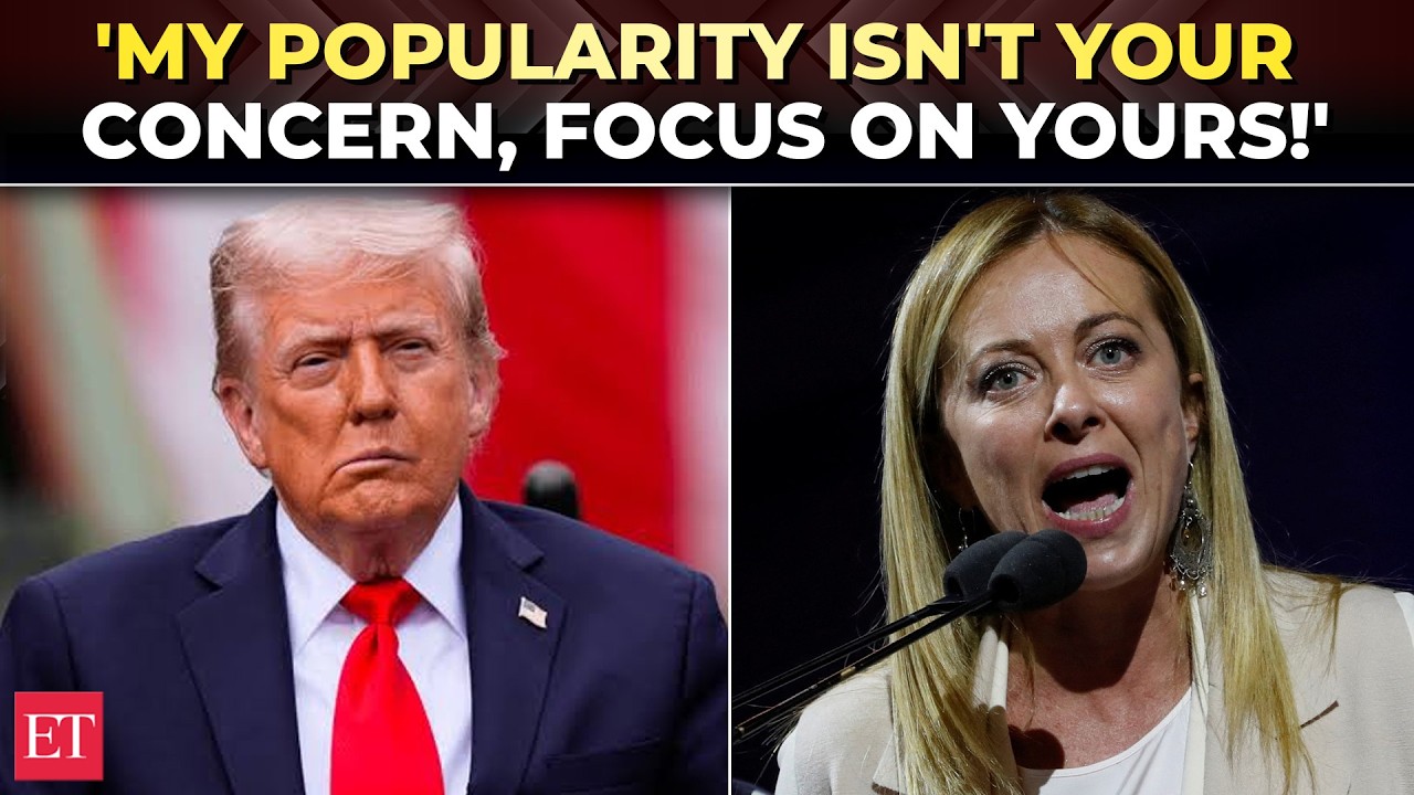 'My POPULARITY DOES NOT depend on you!': Meloni SHUTS DOWN Trump over G7 photo row
