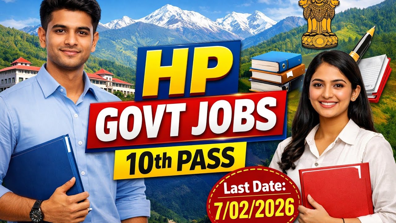 HP Government Jobs 2026 || 10th Pass Qualification ||  Apply Offline || Last Date 07/02/2026