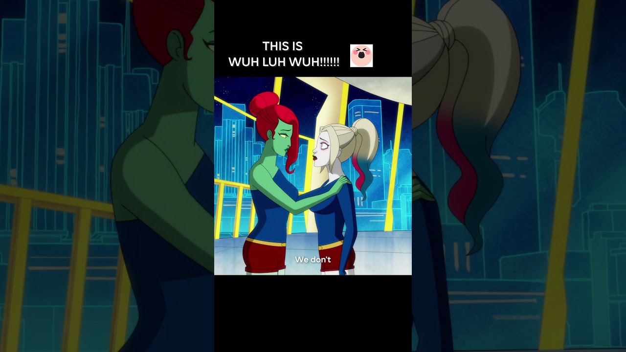 Poison Ivy and Harley Quinn being gay and loving each other #harleyandivy