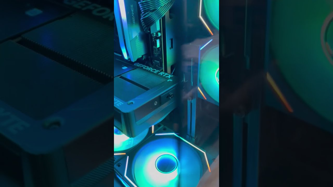 Gigabyte rtx 5070 ti eagle anti sag bracket #gaming #pcbuild #nvidia #rtx #rtx5070ti #gpu #gpusag