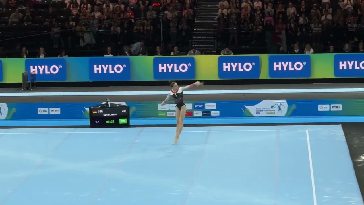 Helen Kevric Floor qualifications - 2025 European Championships