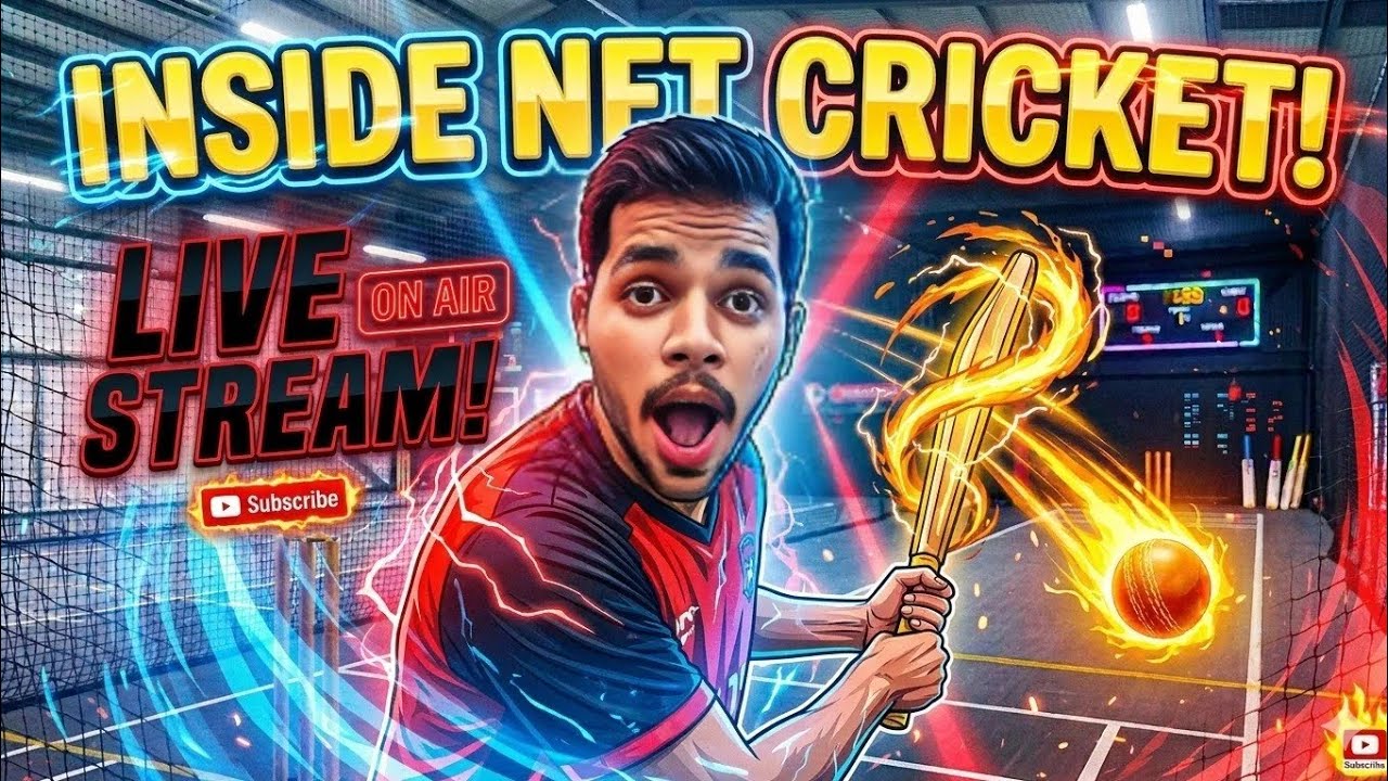 cricket 🏏 live! Indoor Cricket ❤️😄