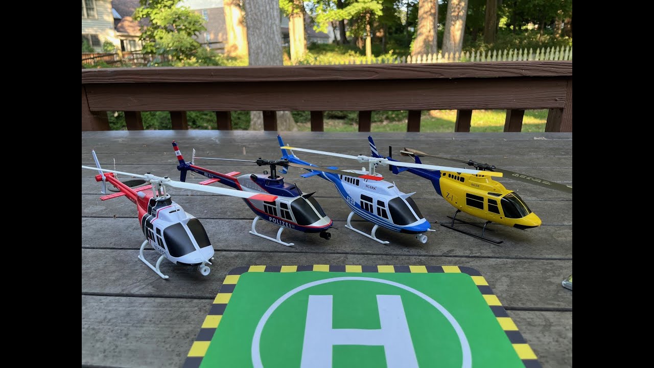 Обзор радиоуправляемого вертолета Bell 206 Micro