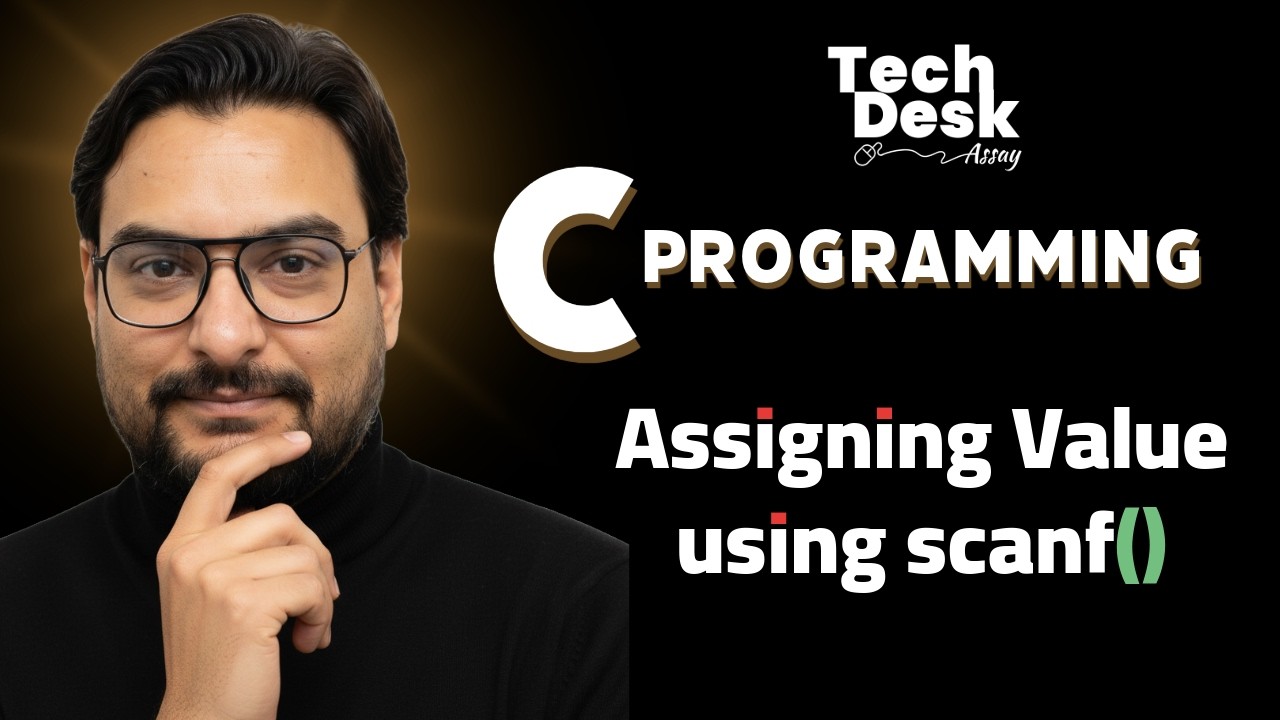 #CProgramming Full Course in Hindi | Assigning Value Using #scanf() | Day 54 | By Deepraj Jangid Sir