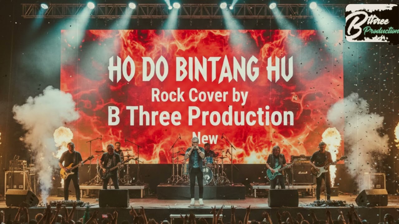 HO DO BINTANG HU 🔥🤘 Cover Rock KERAS Batak | B Three Production New