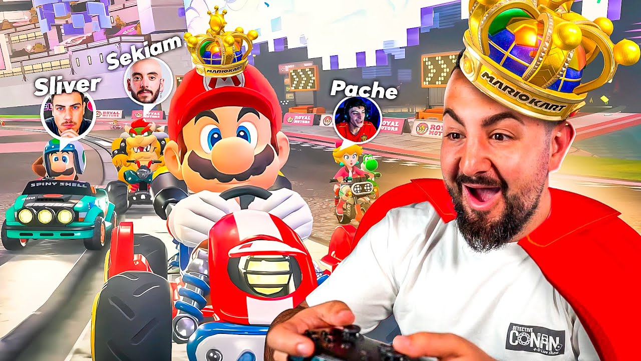 FUI EL MVP de ÉSTA INCREIBLE WAR de MARIO KART WORLD con STREAMERS...