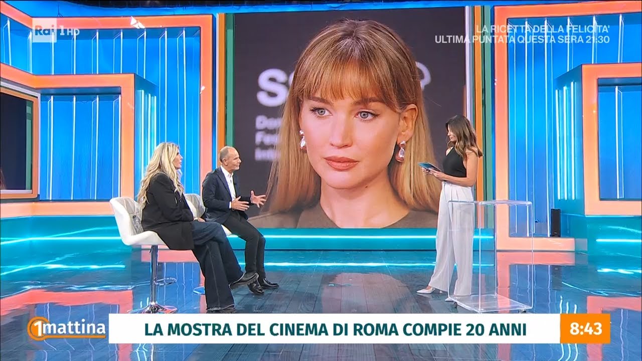 Festa del Cinema di Roma 2025, al via la 20esima edizione - Unomattina 16/10/2025