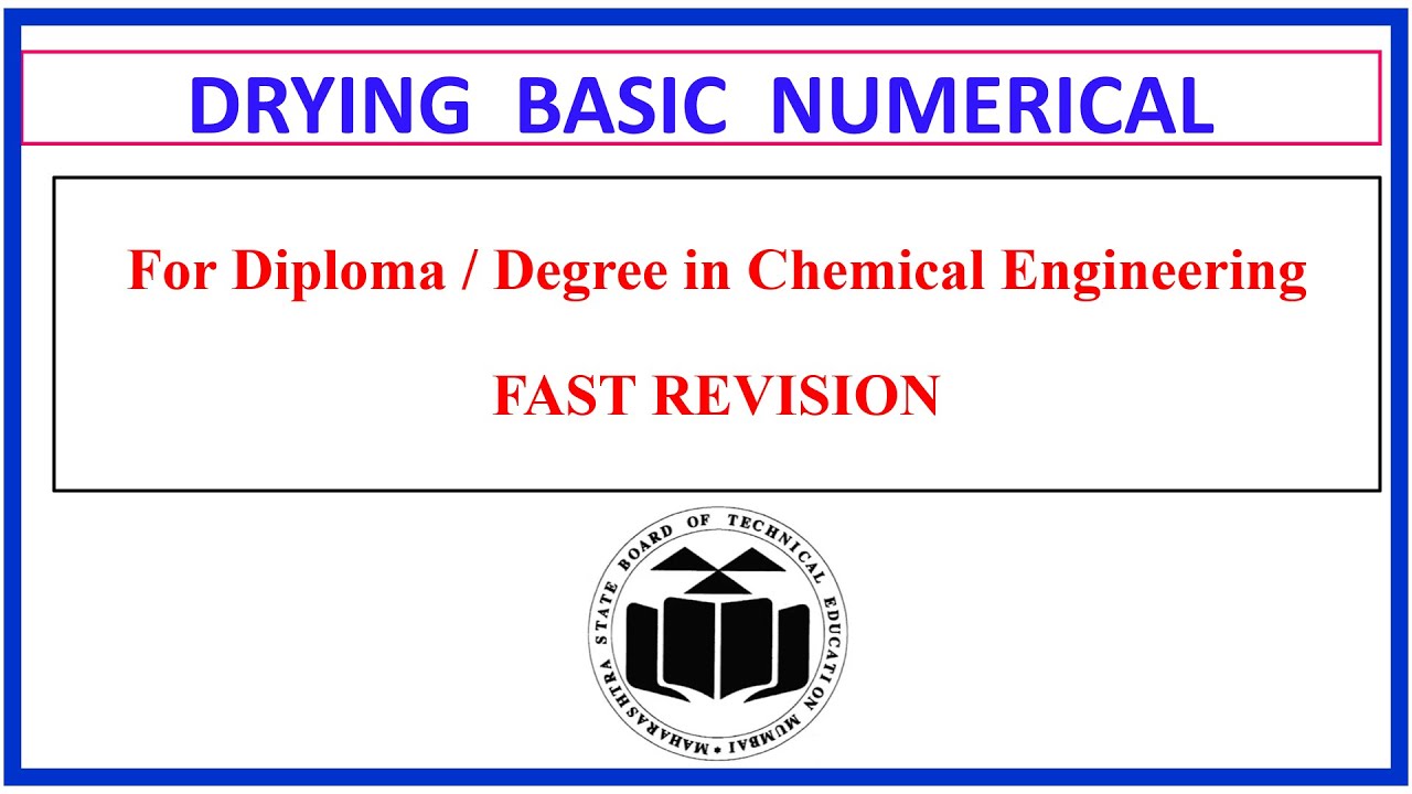 DRYING NUMERICAL