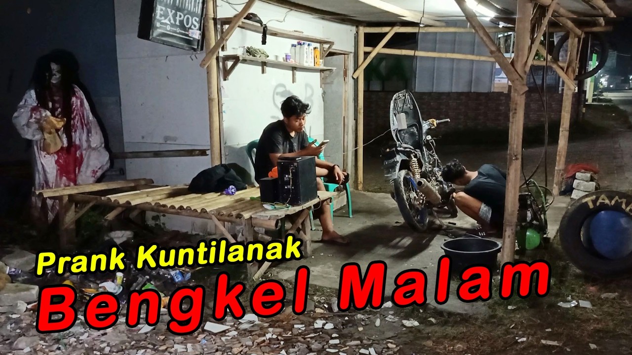 Prank Kuntilanak Bengkel Malam Bikin Ngakak Expose Cisoka