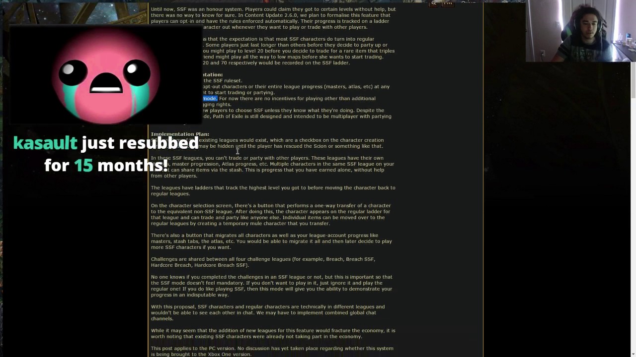 Path of Exile 2.5.1 | Possible Future Ironman / Self Found Content Updates to PoE?!