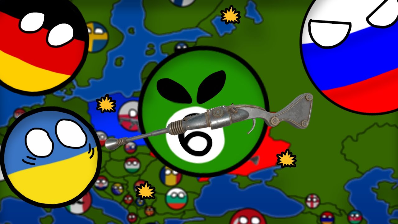 Europe Alien Invasion [Countryballs Map] GyLala