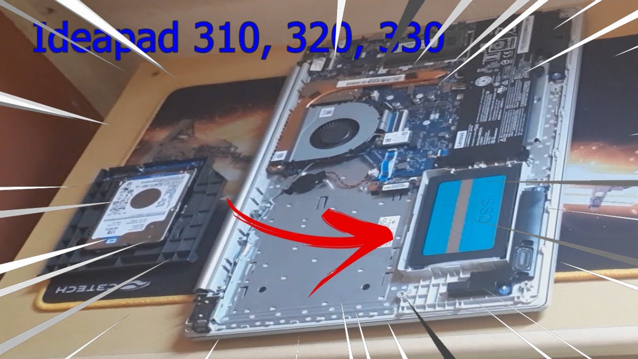 Como Instalar SSD no Notebook Lenovo IdeaPad 330 com Adaptador Do Aliexpress Tutorial Completo!!!
