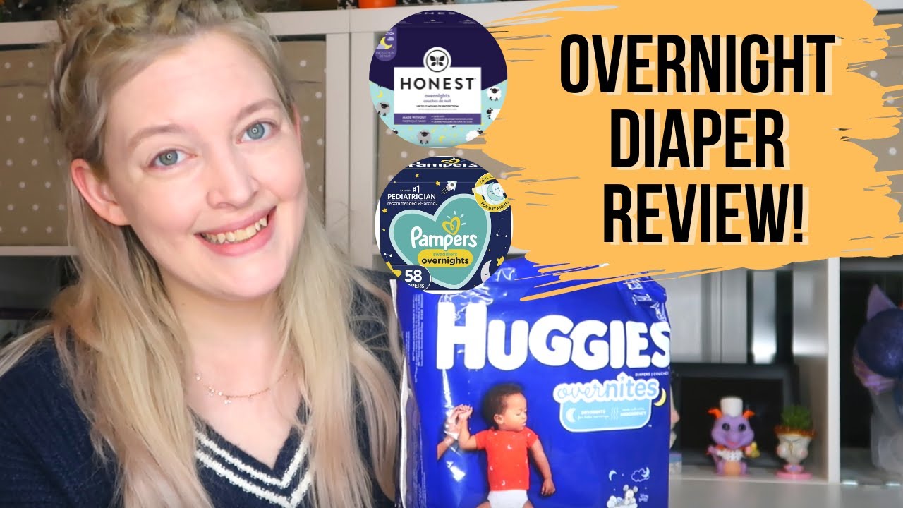 OVERNIGHT DIAPERS REVIEW | Best Overnight Diapers for Heavy Wetters and Stomach Sleepers 2021!