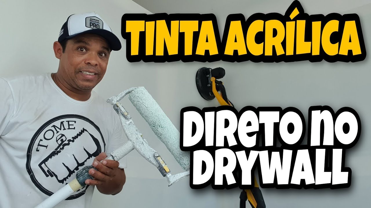 Como pintar drywall o que aplicar no drywall após lixar?