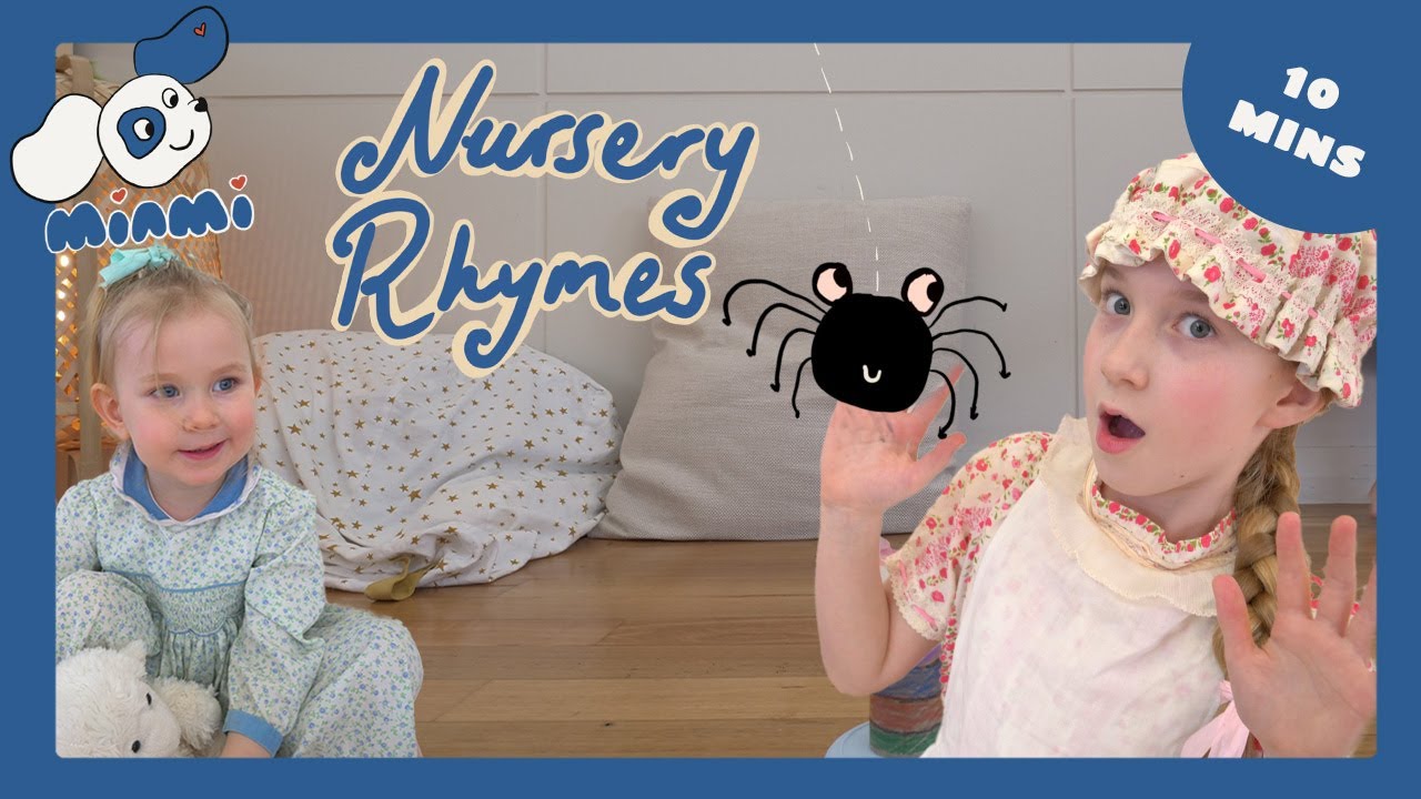 minmi Nursery Rhymes Compilation! Little Miss Muffet and Mother Goose Rhymes for Children