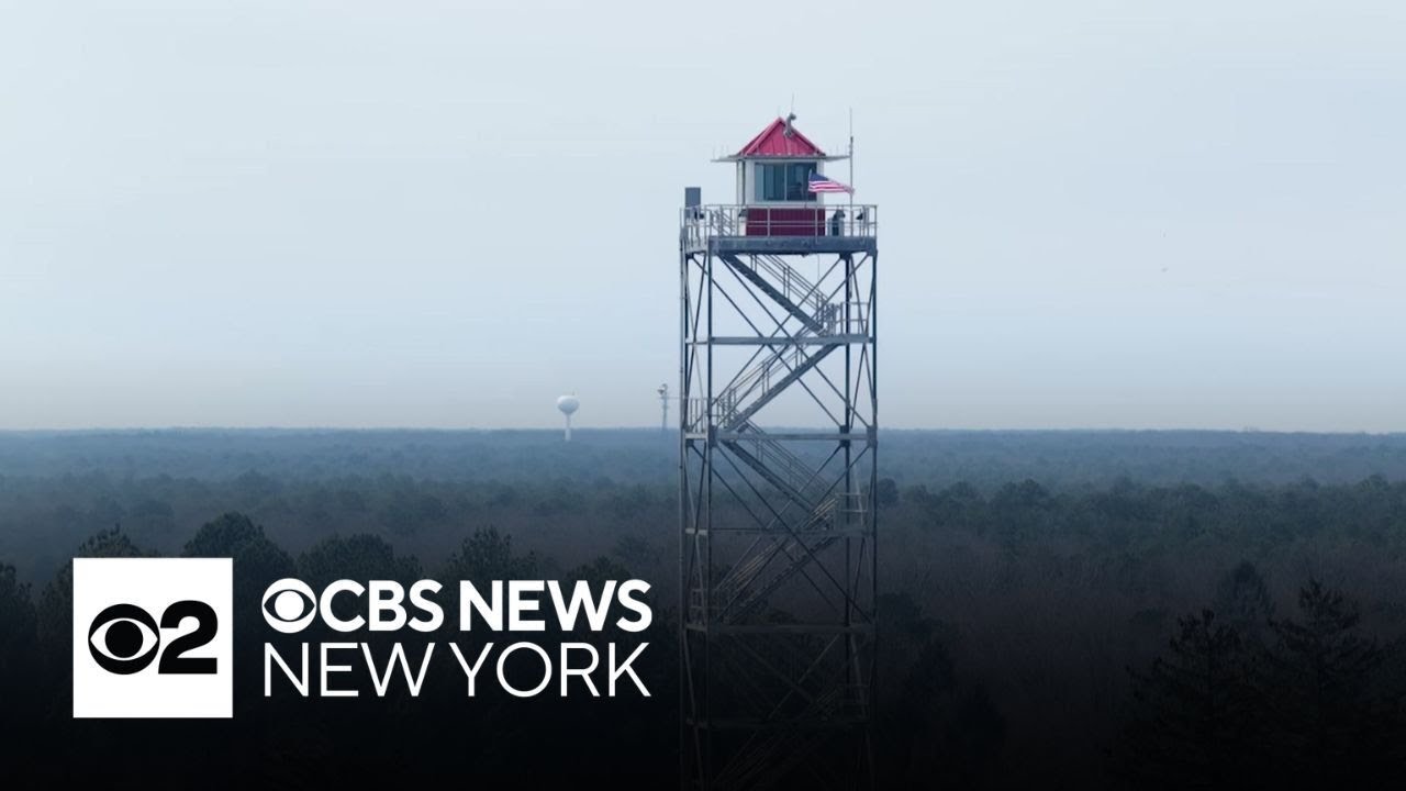New fire tower opens in New Jersey ahead of spring fire season