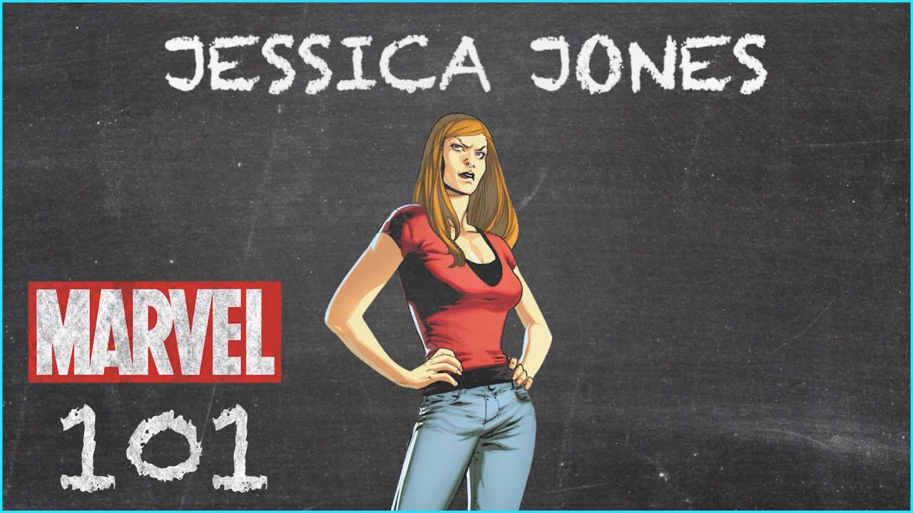 Retired Crime-fighter - Jessica Jones - MARVEL 101
