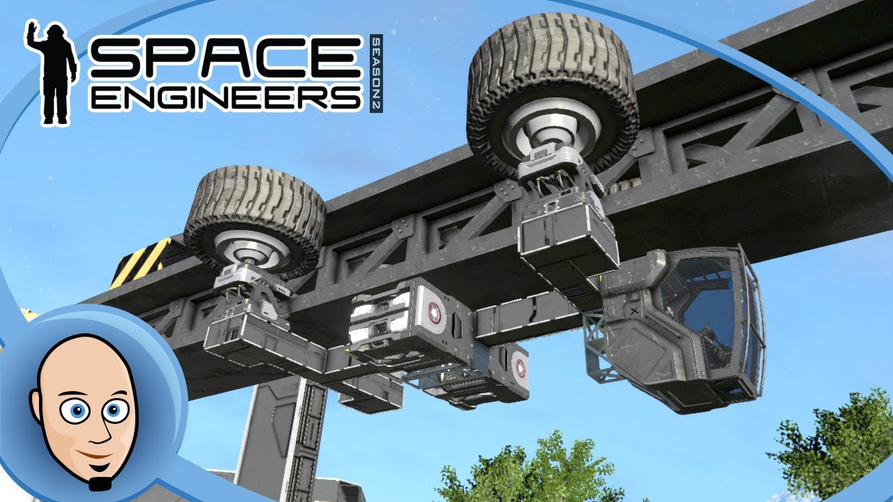 Space Engineers | S2 EP40: Ein Fahrgestell für den Zug | Let's Play Deutsch | 🚀🧑‍🚀🛠️​🇩🇪