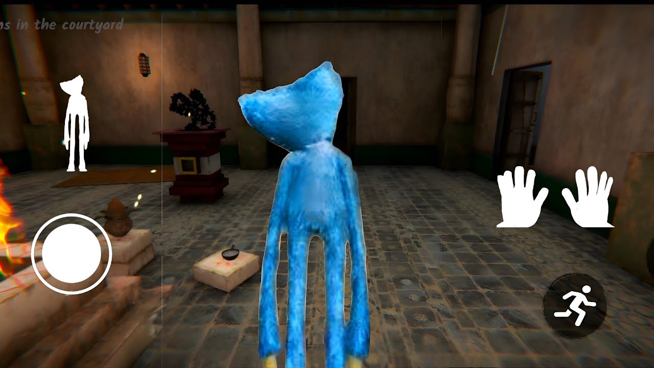 PLAYING AS HUGGY WUGGY IN KAMLA HORROR GAME || KAMLA INDIAN HORROR GAME MOBILE #kamla 