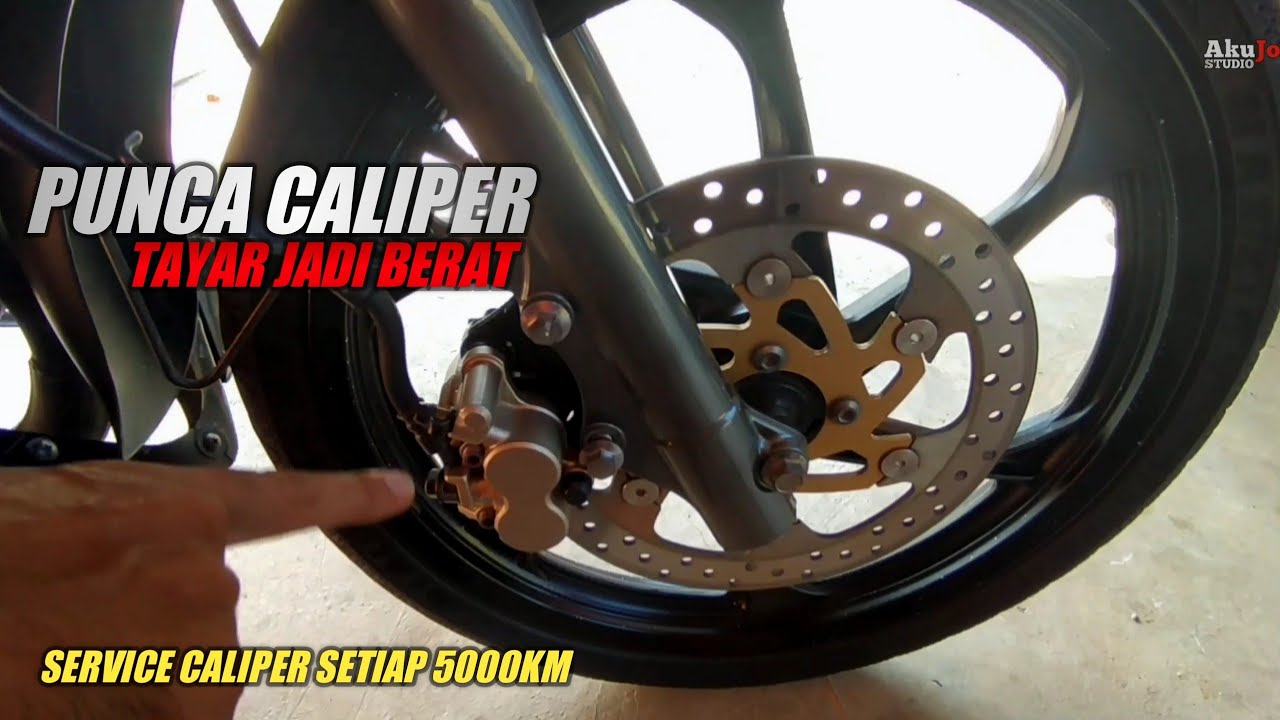 Caliper Brake 125ZR Punca Tayar Jadi Berat Kongsi Cerita #214