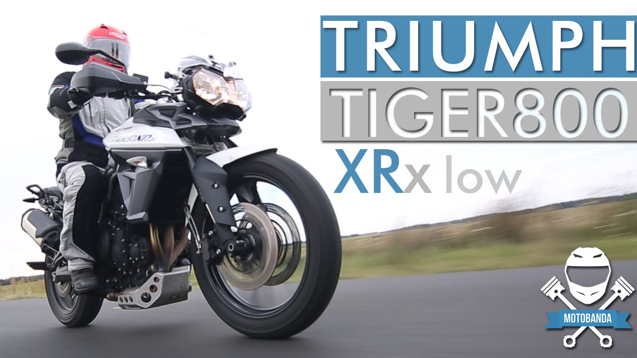 Tygrys skutecznie wygryza konkurencję? Triumph Tiger 800 XRx low