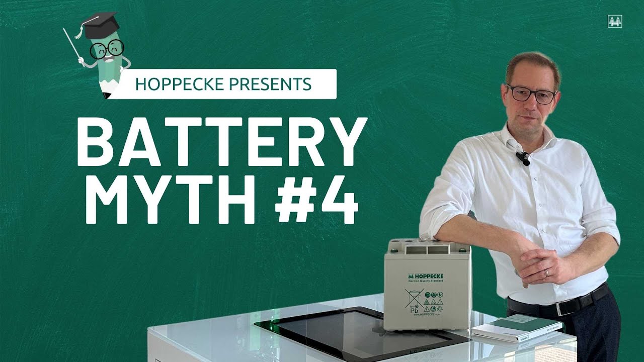 Battery Myth #4: It’s just a battery. Plug it in and forget it.