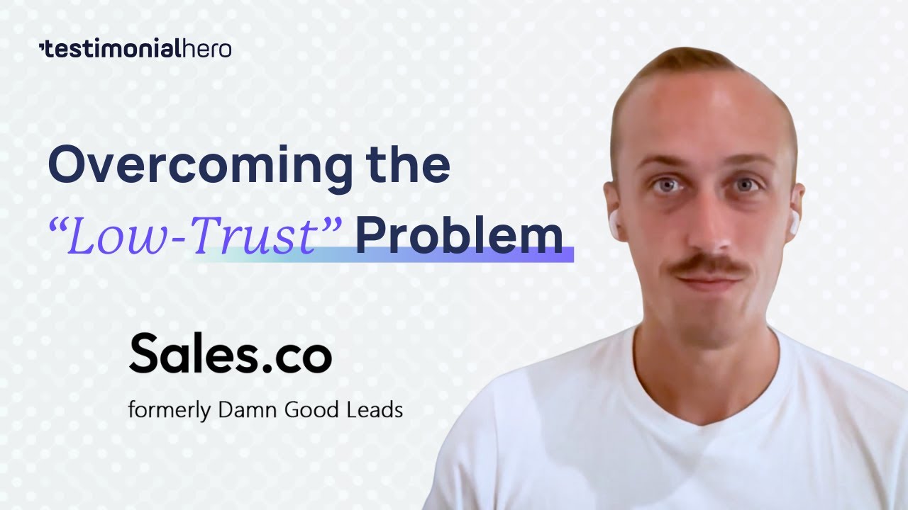 How Sales.co Increased Customer Trust with Testimonial Hero