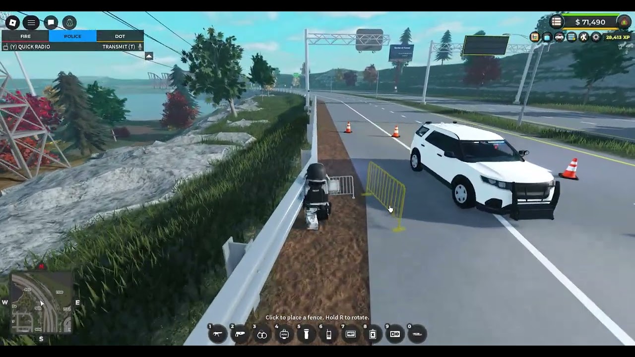 How to make a road block in ERLC (easiest way)