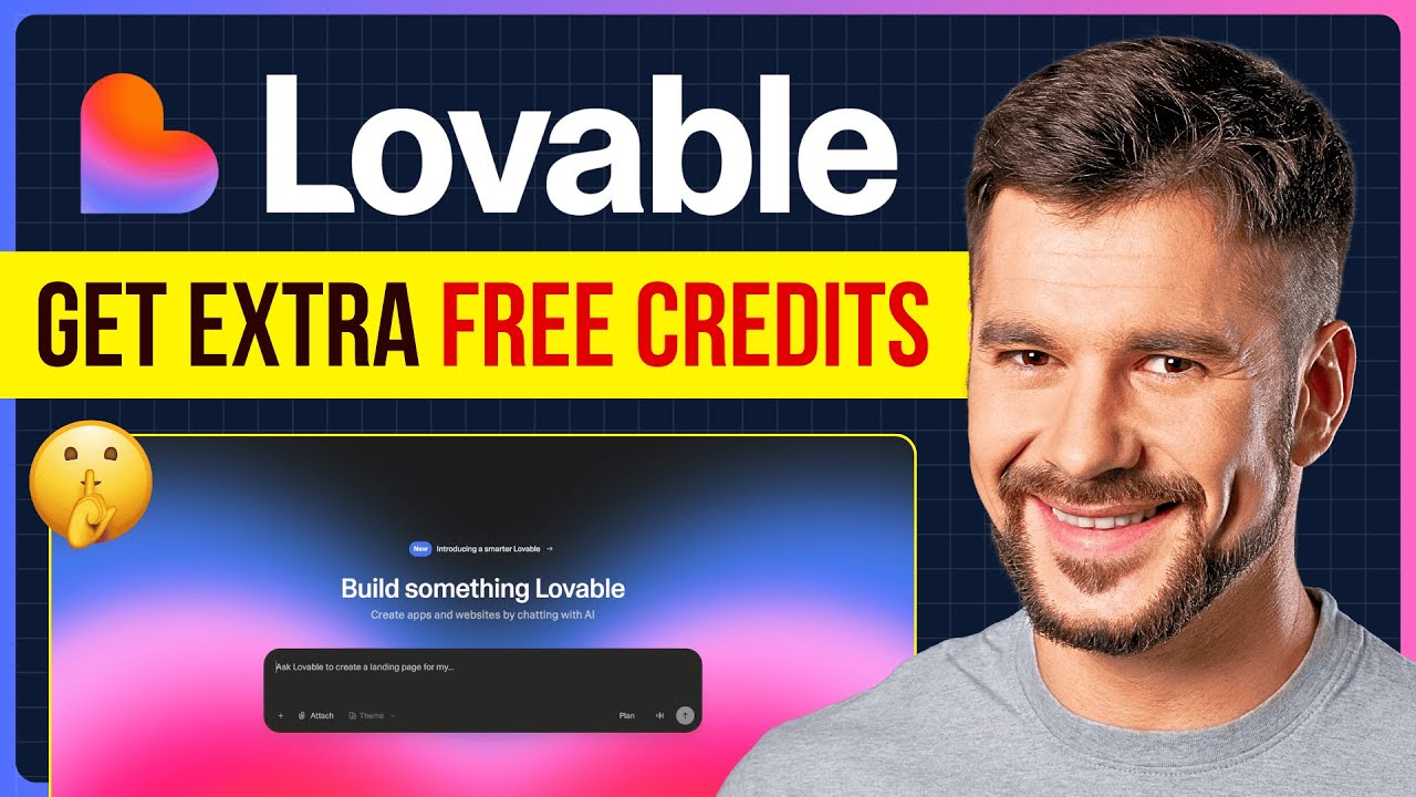 Как получить бесплатные кредиты в Lovable (2026) | Бесплатные кредиты в Lovable