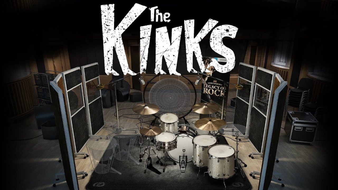 The Kinks - All Day And All Of The Night only drums midi backing track