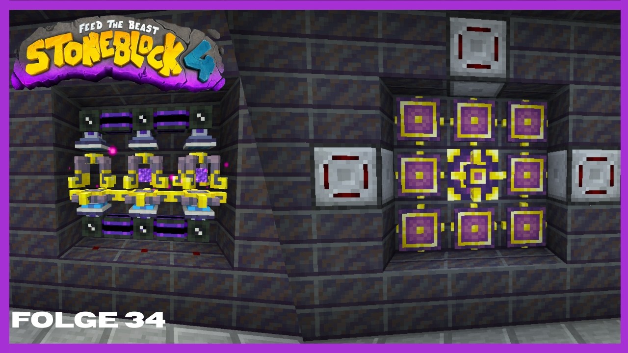 FTB StoneBlock 4, Ep  34, Ars Nouveau autocrafting