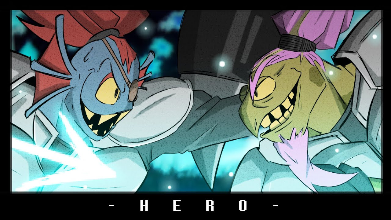 DR X UT - HERO - [Battle Against A True Hero x Hammer Of Justice MASHUP]