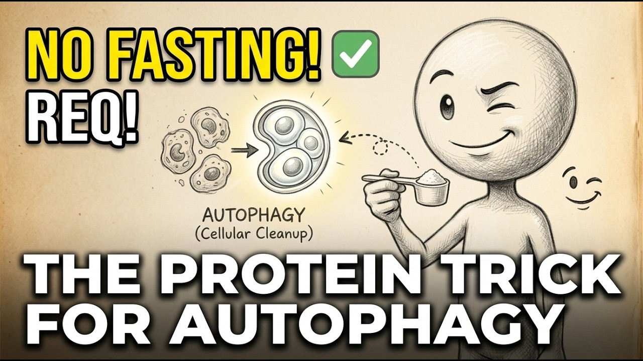 The Protein Trick That Fools Your Body Into Autophagy (No Fasting Required)