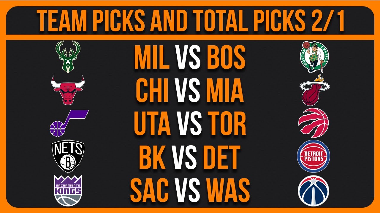 NBA Picks Today 2/1/26 NBA Picks and Predictions NBA Bets Today