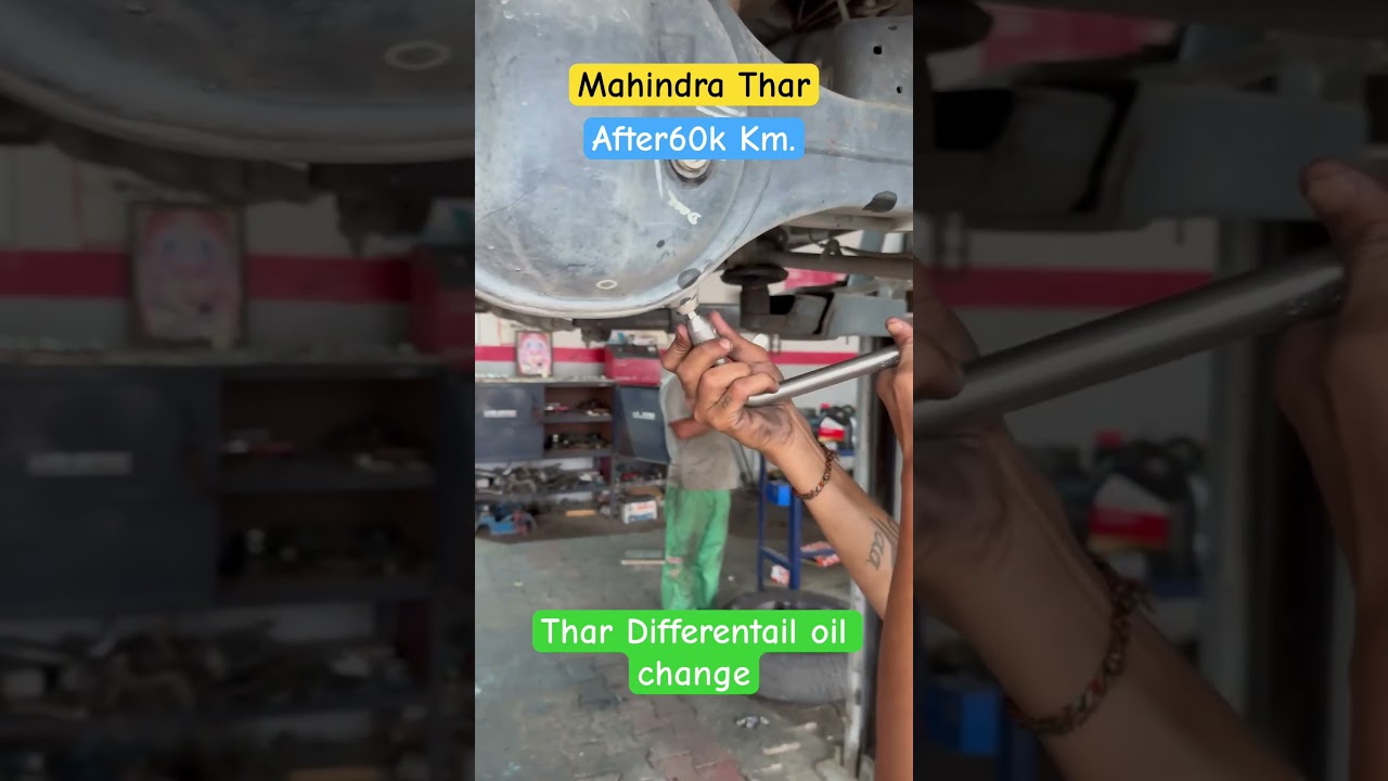 Differential Oil Change After 60k KM.