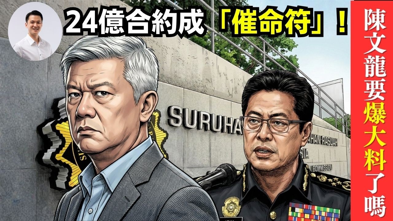 24億合約成「催命符」？陳文龍要跟政商高層玉石俱焚?  24-March-2026 | 李偉康