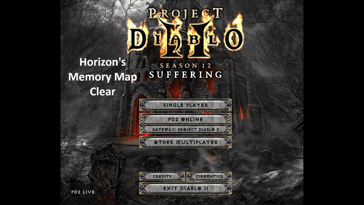 PD2 Sanctuary of Exile Horizon's Memory Map Clear