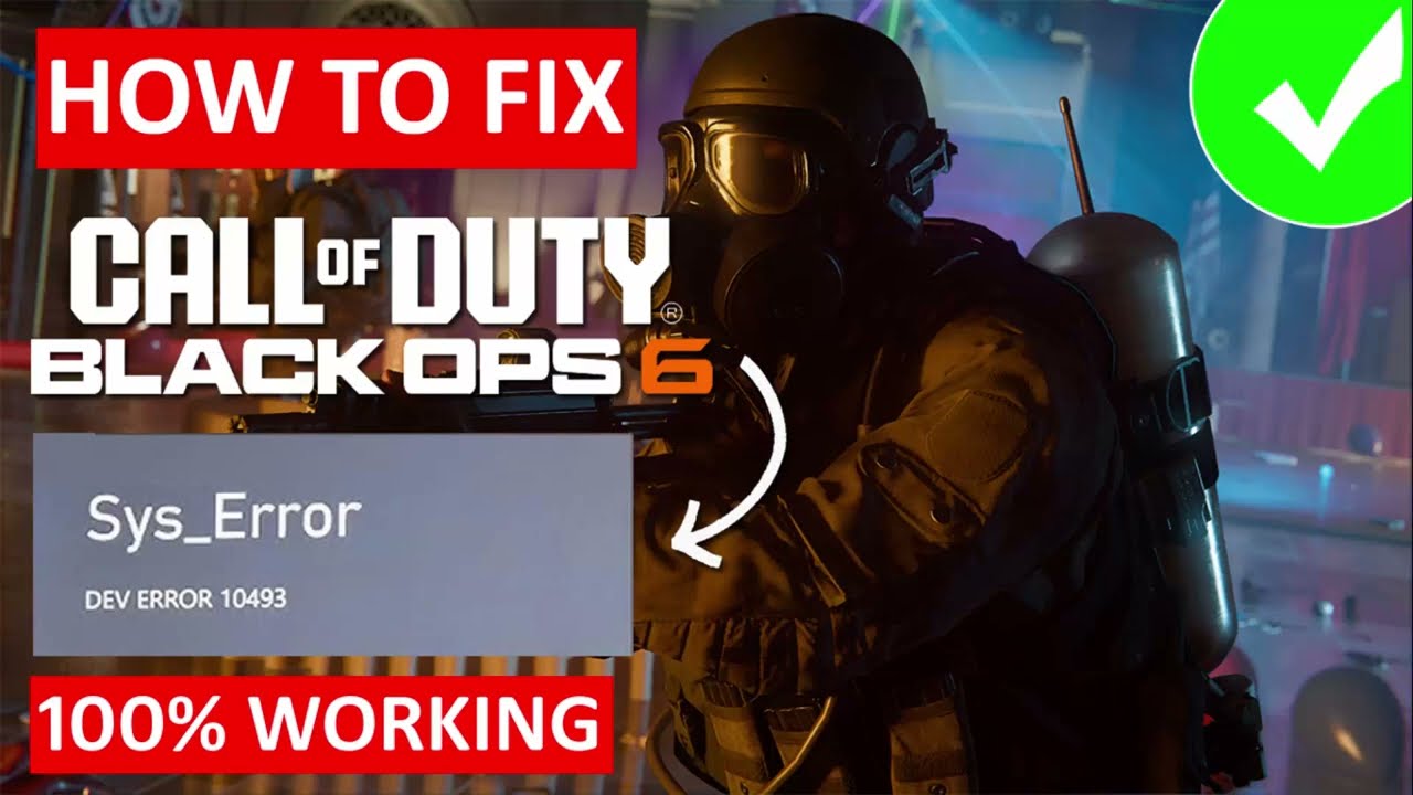 (100% FIXED) Black Ops 6 Sys_Error DEV ERROR 10493 on Xbox
