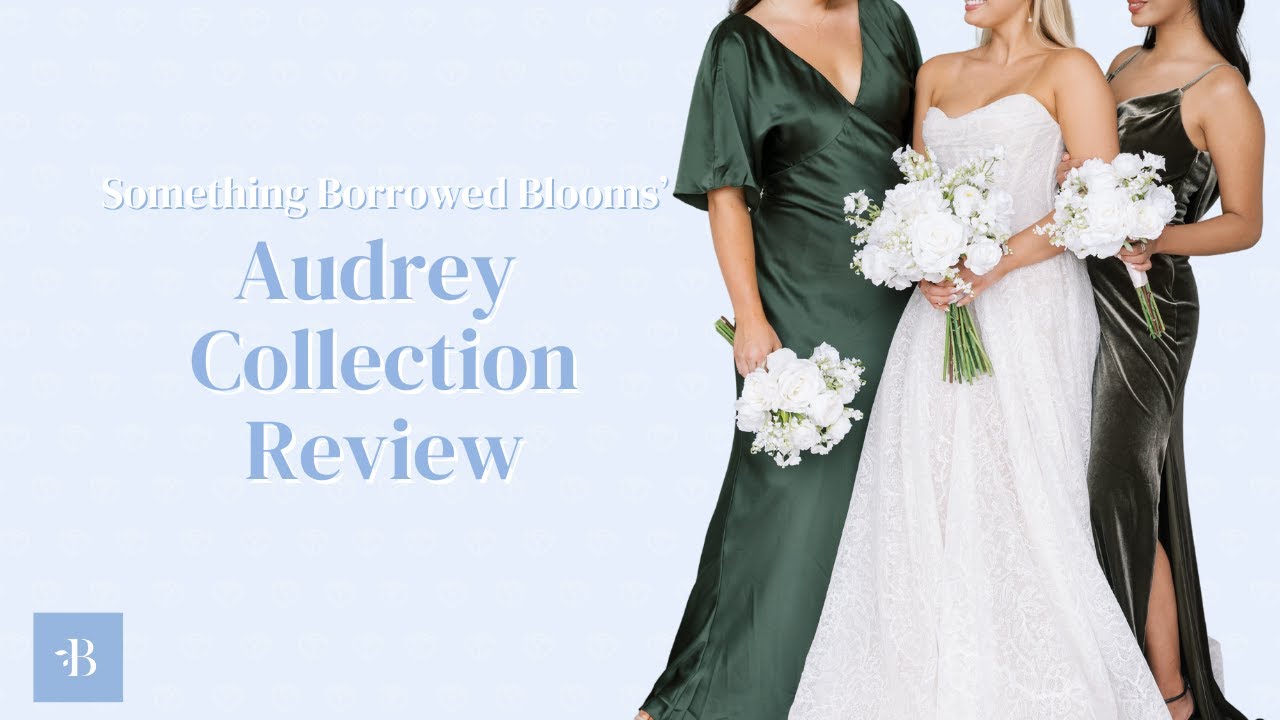 Audrey Collection Review- Something Borrowed Blooms Rent & Return Wedding Flower Collection