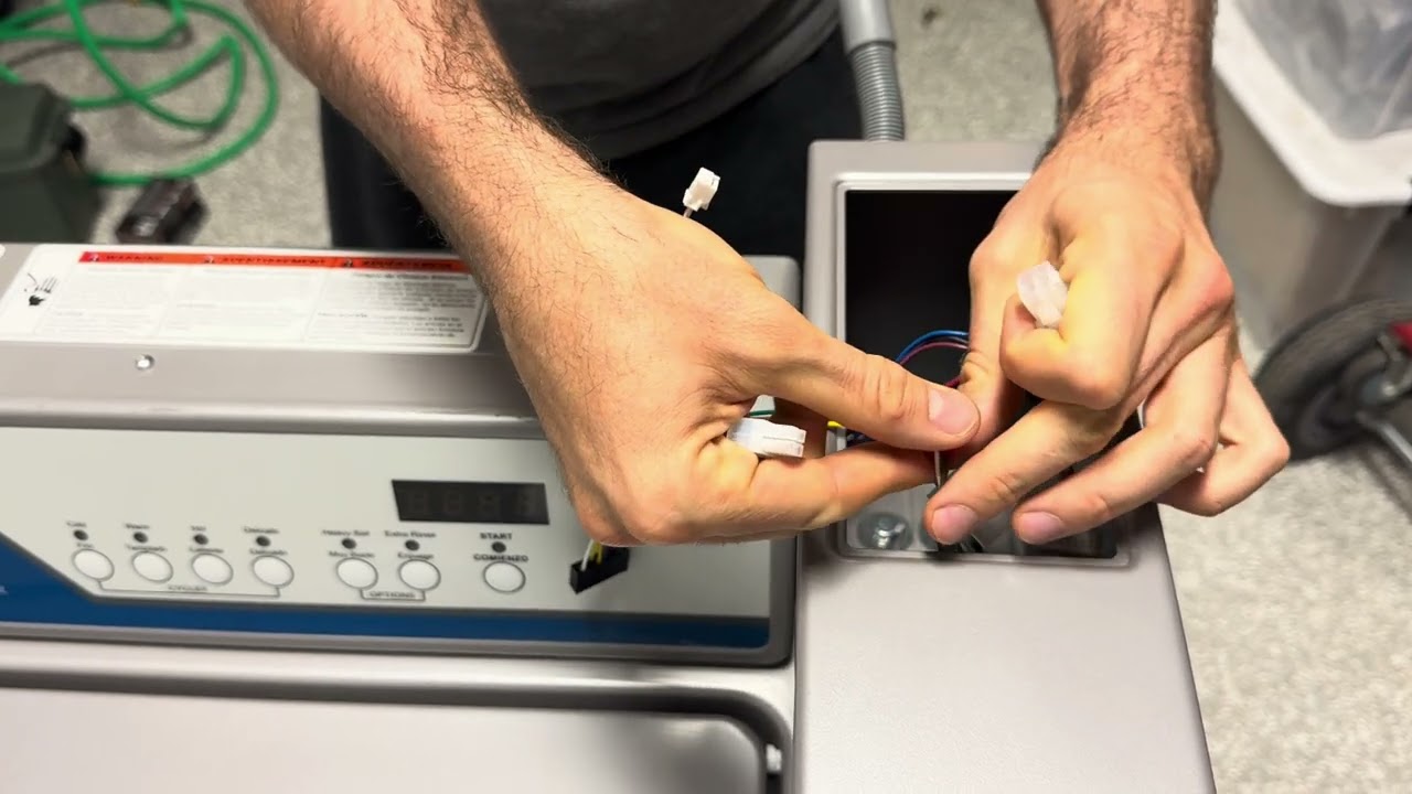 ShinePay Installation on a LaundryLux Encore Washer