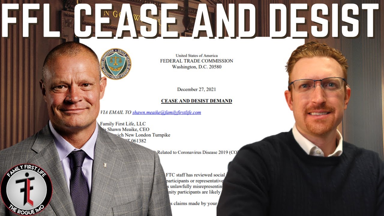Family First Life: FFL Cease and Desist Letter to Shawn Meaike
