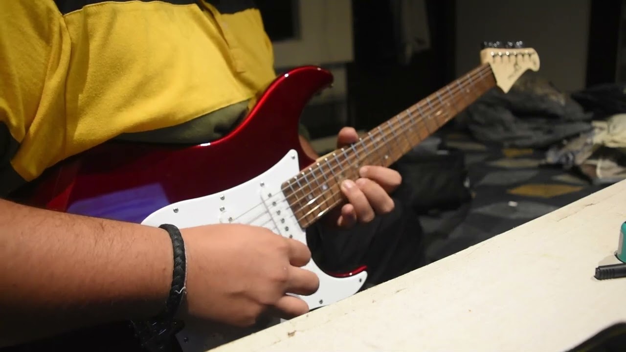 Hotel California Solo Cover By Nashtapaani | Yamaha Pacifica 012 | Audacitiy | Amplitube 5