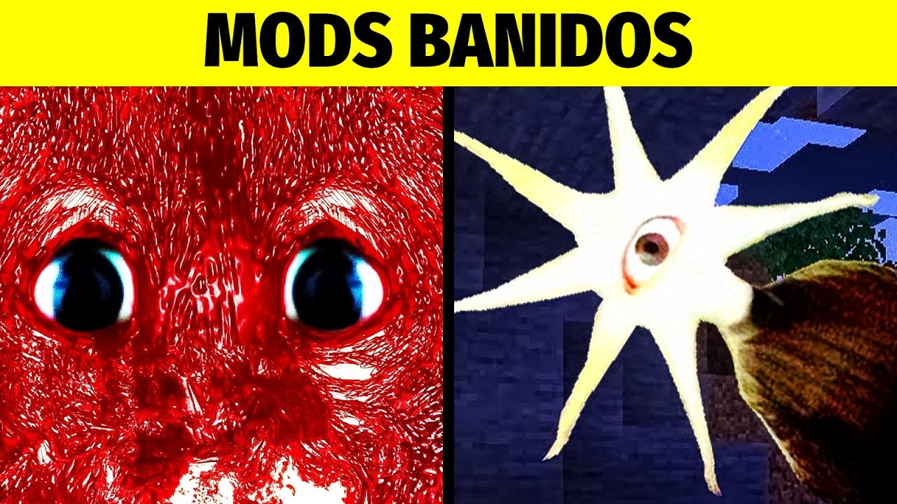 Testei MODS BANIDOS do Minecraft