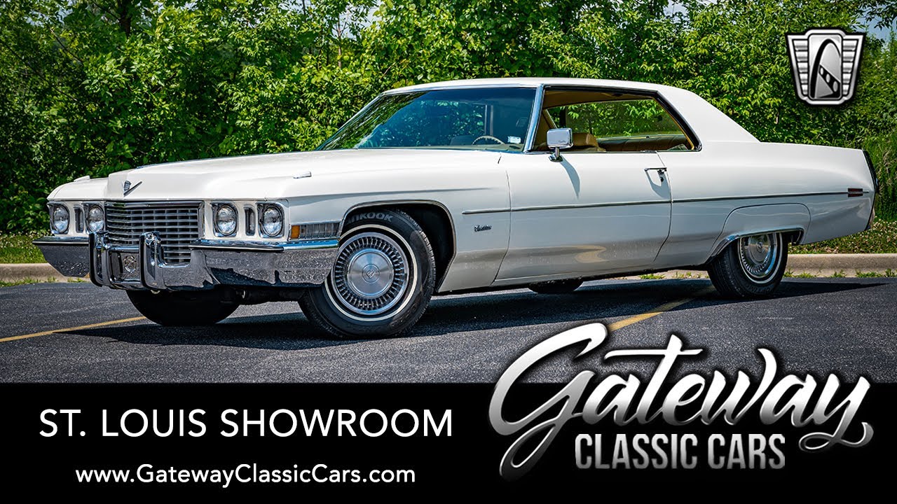 1972 Cadillac Calais Gateway Classic Cars St. Louis  #8501