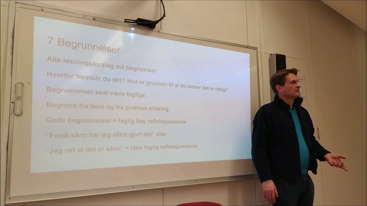 Tips nr 7: Begrunnelser. For barne og ungdomsarbeider privatist praksiskandidat