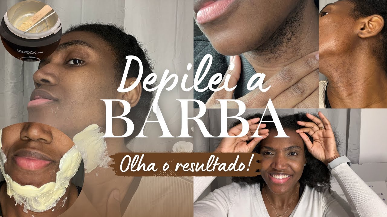 Tenho barba com pelos grossos (tipo homem) e a cera FUNCIONOU!