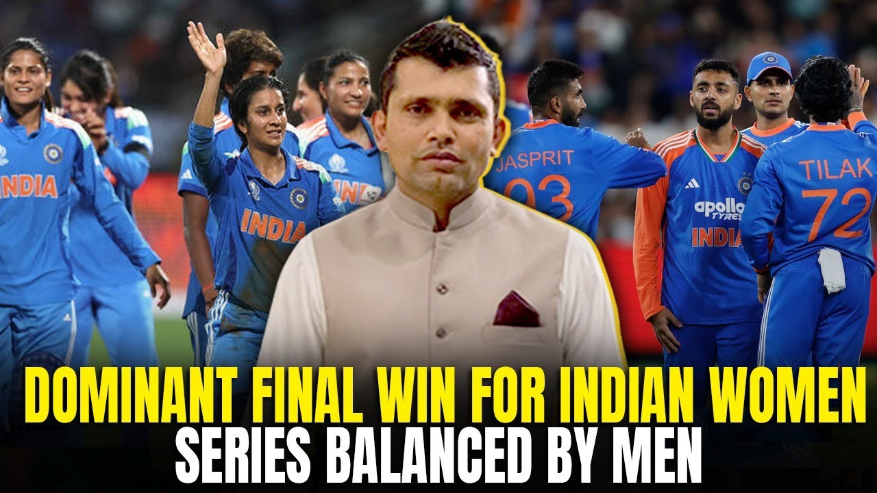 Dominant Final Win for Indian Women; Series Balanced by Men