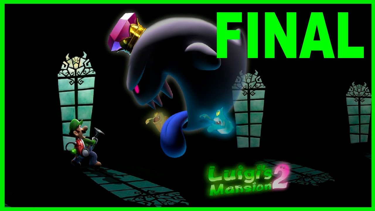 LUIGI VS REY BOO! - LUIGI'S MANSION 2 HD (SWITCH) GAMEPLAY #FINAL