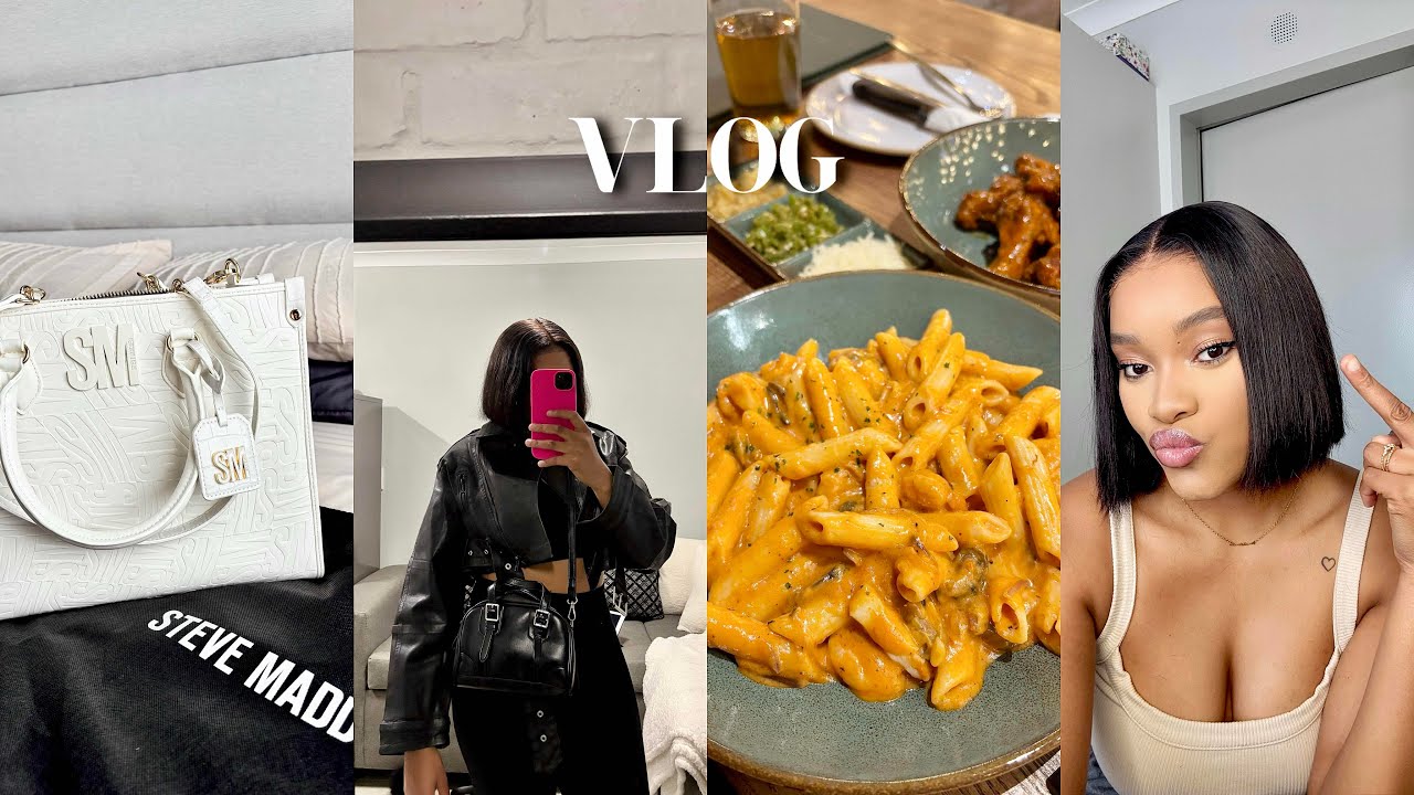 VLOG: LIVING ALONE IN JOBURG, DINNER DATE, GROCERIES HAUL, FASHIONNOVA HAUL