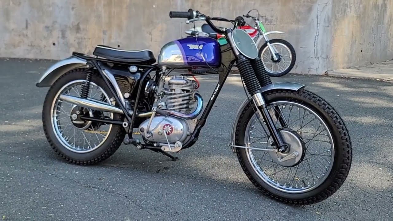 1963 BSA C15 SCRAMBLES 250 TRIALS BIKE SCRAMBLER